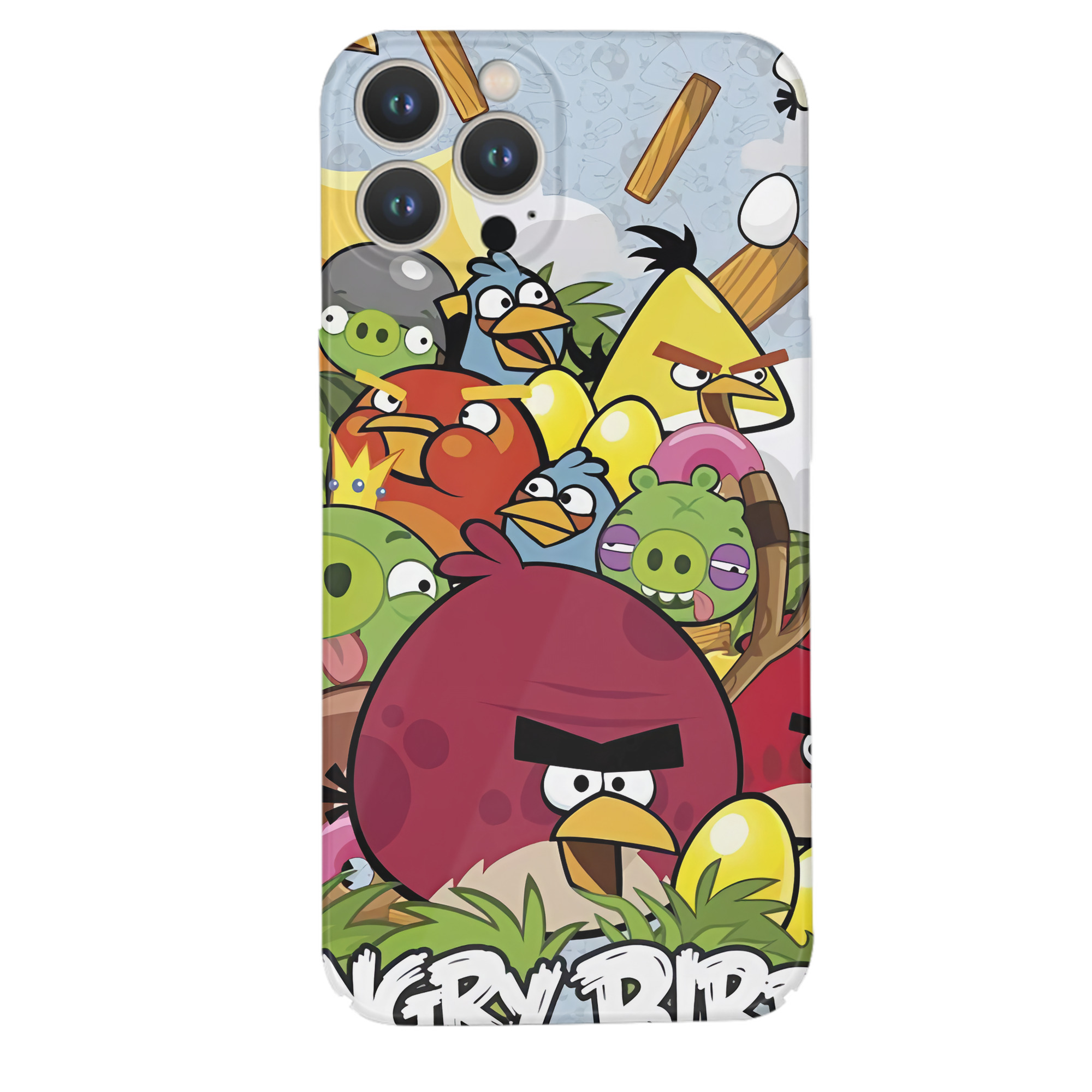 （画像用） Angry Birds アングリーバード 【iPhone 14シリーズ対応】ハードケース